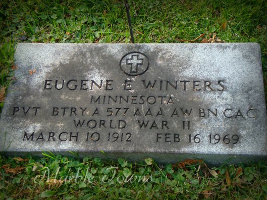 Evergreen Cemetery-Red Wing-MN-Winters-Eugene-WWII